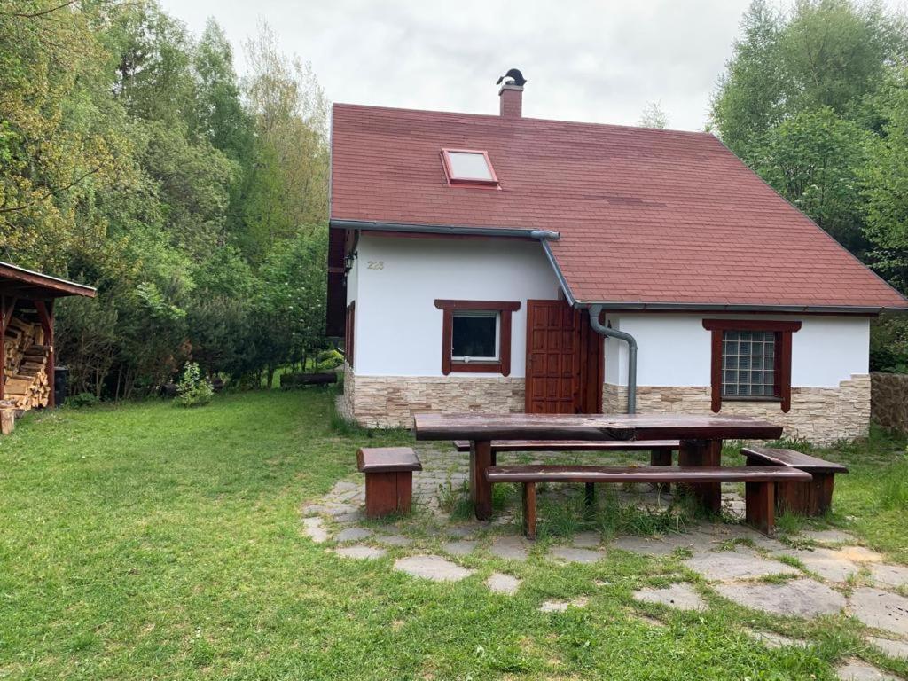 Villa Hygge chaloupka v horách Český Jiřetín Esterno foto