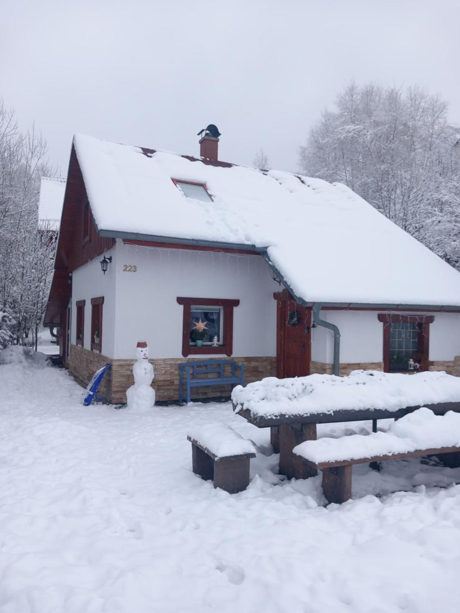 Villa Hygge chaloupka v horách Český Jiřetín Esterno foto